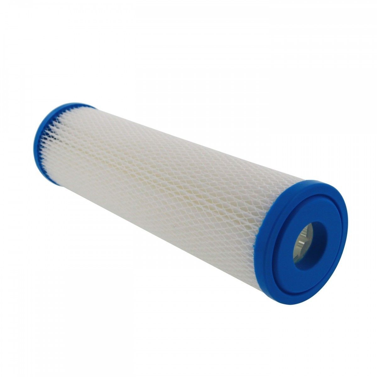 Big Blue Polyester Pleated