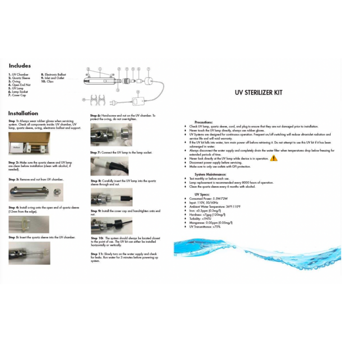 UV Sterilizer Kit