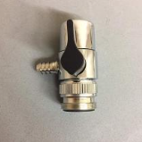 Chrome Faucet Diverter Valve (Includes adapter ring) Reverse Osmosis/Water Filters 3/8&quot;- For Both Female &amp; Male Faucets