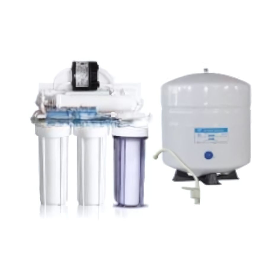 5 Stage Reverse Osmosis Drinking Water Filter System + Permeate Pump ERP1000