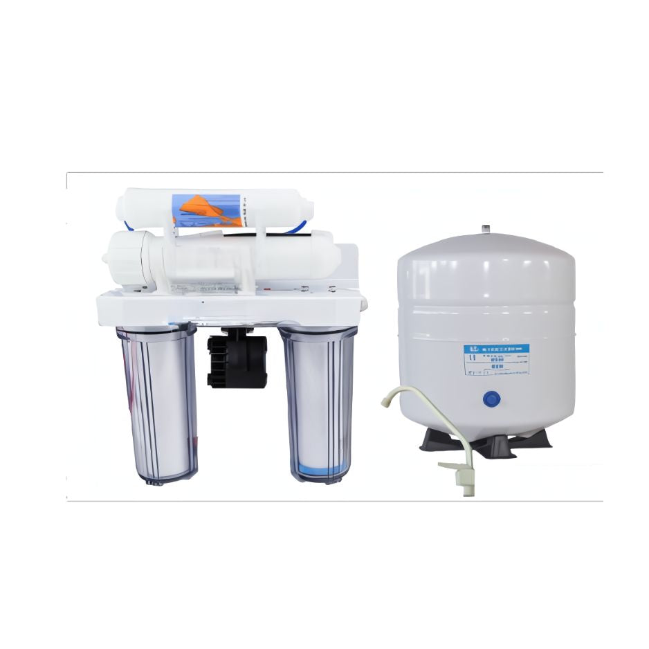 4 Stage Reverse Osmosis Drinking Water Filter System + Permeate Pump ERP 1000