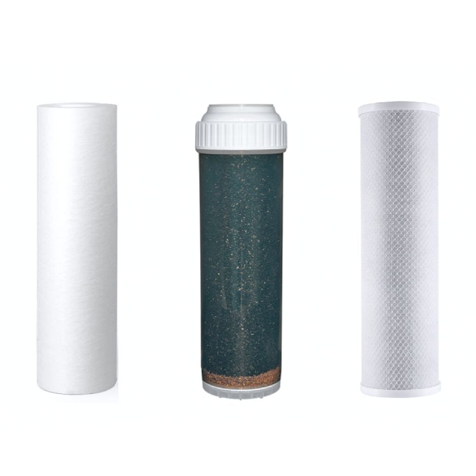 Compatible Replacement Filter Set for Hydrologic Stealth RO Systems: HLKDF10 / 741646 / 22105 or 22125