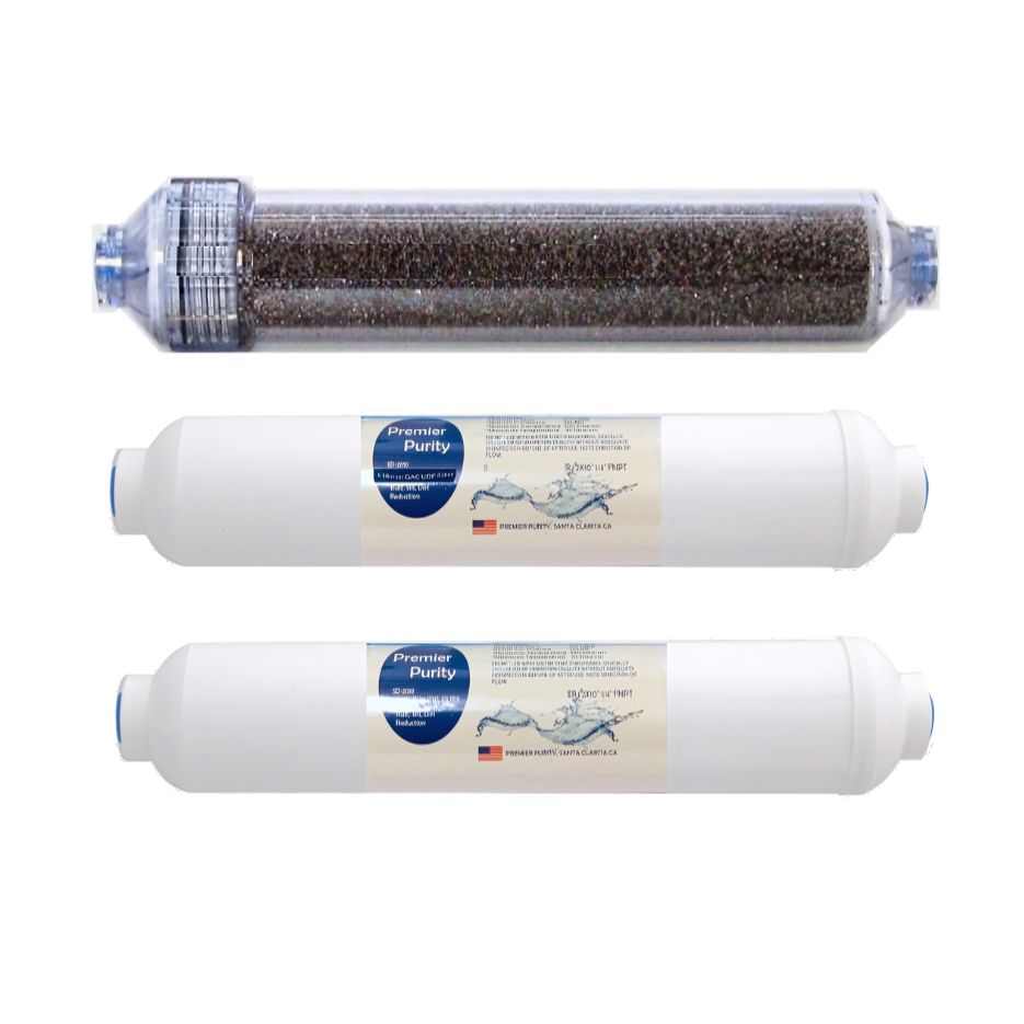 Replacement Inline Filters for Premier Portable Aquarium Reef Reverse Osmosis Water Filter System RO/DI