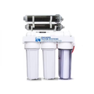 Aquarium Reef Reverse Osmosis RODI Water Filter 6 Stage System 50 GPD | 0 ppm USA