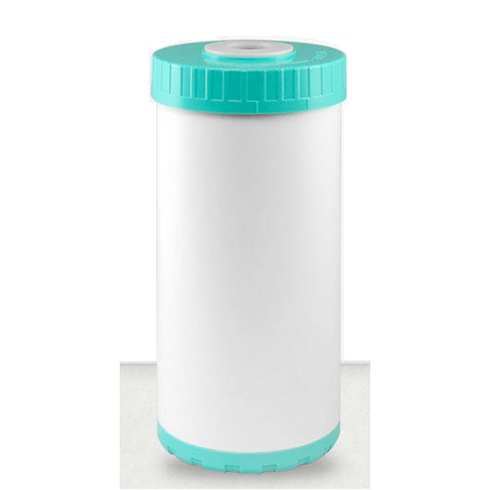 4.5&quot; x 10&quot; Whole House Big Blue Refillable Water Filter Cartridge - Bone Char for Fluoride Removal Refillable Cartridge